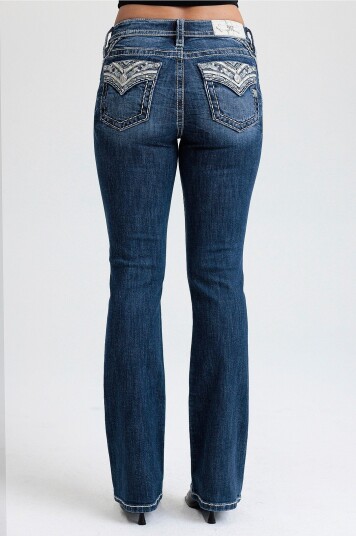 Miss Me Jeans Vixen Bootcut Jeans Blå Miss Me Jeans Vixen Bootcut Jeans Blå