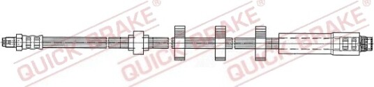 Bremseslange QUICK BRAKE 37.917