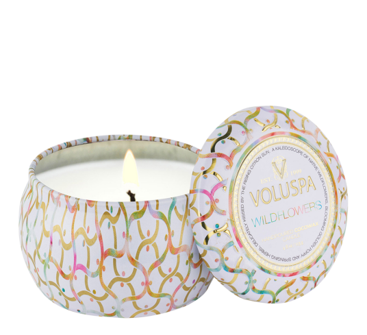 Voluspa Mini Tin Maison Candle Wildflowers 113g
