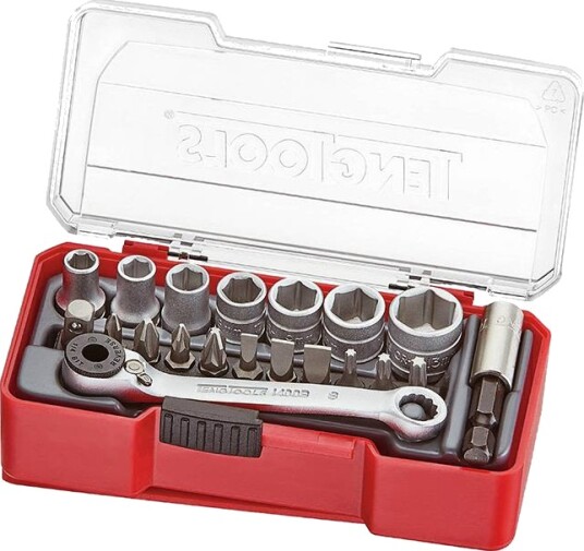 Teng Tools TJ1420 Pipenøkkelsett 20 deler, Håndverktøy