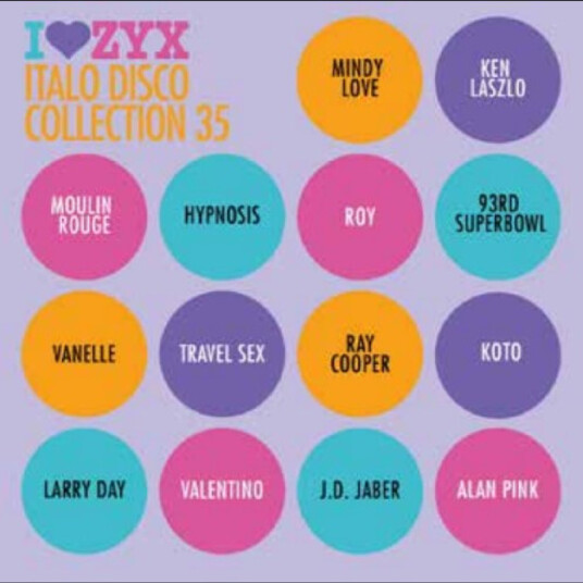 Diverse Artister Zyx Italo Disco Collection 35 CD