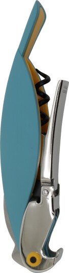 Alessi Sommelier Corkscrew In Die Cast Aluminum And Pc Light Blue Licensed By Pulltaps   Blue   ONE SIZE
