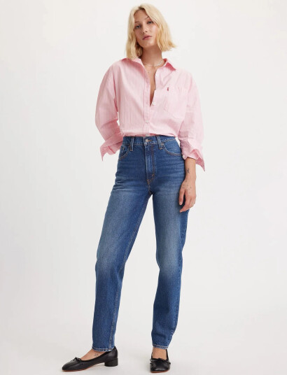 Levi"s® 80S Mom Jean Tough Cookie - Blue - 26 x 32 Levi"s® 80S Mom Jean Tough Cookie - Blue - 26 x 32