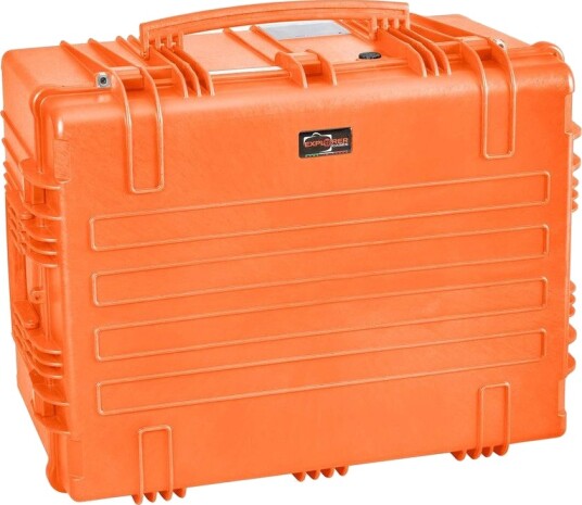 EXPLORER 7745 Flightcase med skuminnlegg - 770x580x450mm - Oransje EXPLORER 7745 Flightcase med skuminnlegg - 770x580x450mm - Oransje