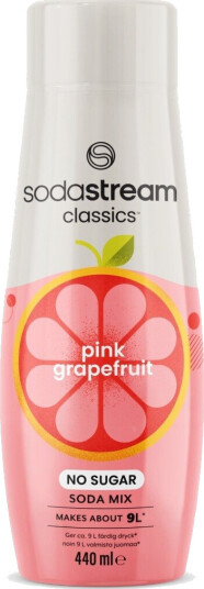 SodaStream Pink Grapefruit No Sugar SodaStream Pink Grapefruit No Sugar