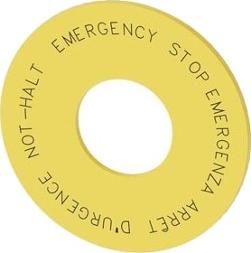 Siemens 3Su1900-0Bn31-0Nc0, Gult, 6 Cm, 4 G, 2,25 Cm, 1 Stykker