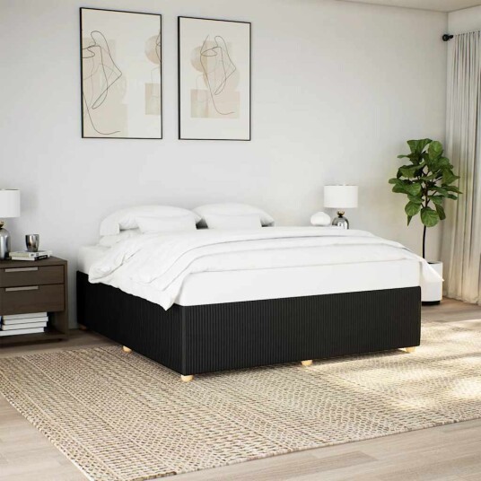  Sengeramme svart stoff 8721102699238