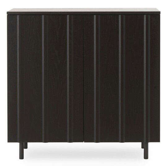 Normann Copenhagen Rib skap 96 x 98,5 cm Soft Black Normann Copenhagen Rib skap 96 x 98,5 cm Soft Black