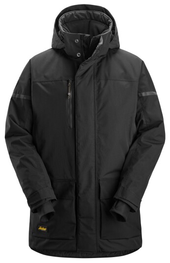 Snickers Workwear 1801 Vinterparkas svart XS, Klær