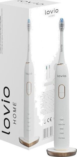 Lovio SonicProtect Pro Elektrisk Tannbørste 5 Intensitetsnivåer, 5 Børstehoder