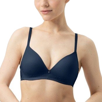Mey BH Luxurious Wireless Bra Midnattsblå polyamid C 75 Dame