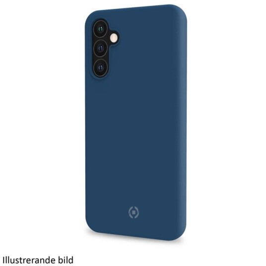 Celly Cromo Soft Mobildeksel for Galaxy S24 5G Blå - Myk TPU med Silikonbelegg