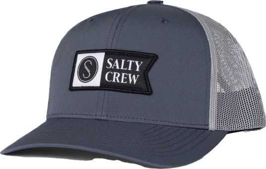 Salty Crew Men"s Pinnacle 2 Retro Trucker Iron One Size