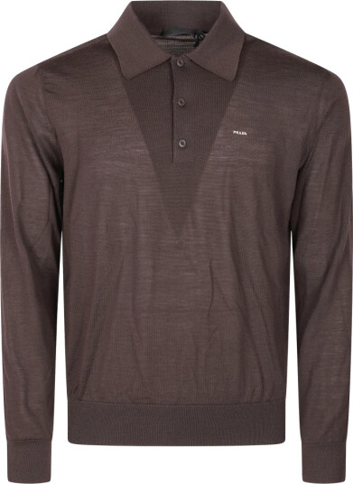 Prada, Herre, Topper, Brun, M,