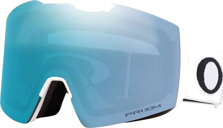 Oakley Fall Line Skibriller Hvit Og Blå unisex Oakley Fall Line Skibriller Hvit Og Blå unisex