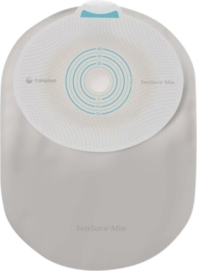 Mitac Coloplast SenSura Mio 1 delt lukket pose 106830 Kleberkobling hullstørrelse 30 45 mm maxi 30 stk.
