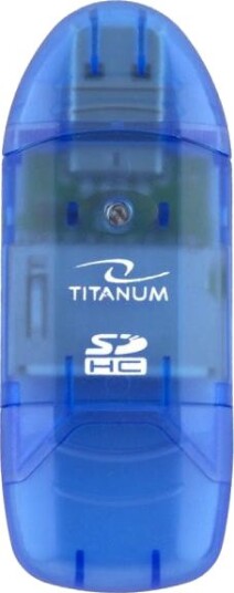 Esperanza Titanum TA101B Minnekortleser USB 2.0 SDHC Blå Esperanza Titanum TA101B Minnekortleser USB 2.0 SDHC Blå