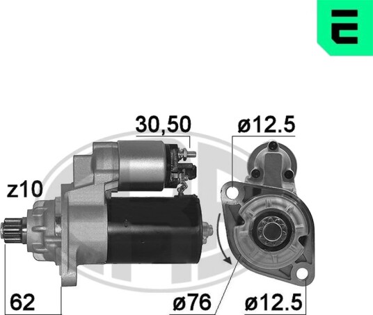 ERA 220213A Starter ERA 220213A Starter