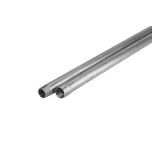 Monoflo Rør 1000 mm 1/2" gjenger utvendig/innvendig rustfritt stål Monoflo Rør 1000 mm 1/2" gjenger utvendig/innvendig rustfritt stål