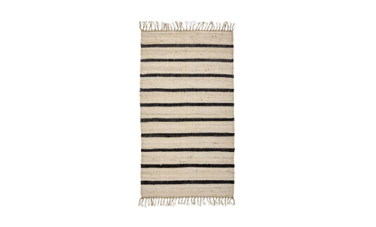 House Doctor SIMA Teppe 70x140 Svart/Natur