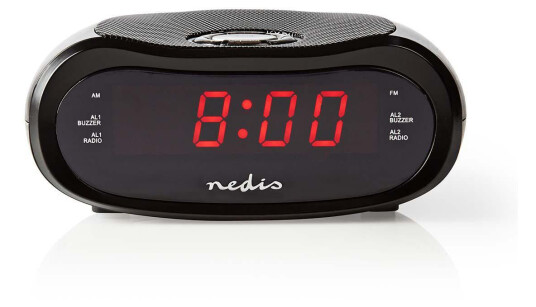 Nedis Digital klokkeradio med FM 0.6" LED Nedis Digital klokkeradio med FM 0.6" LED