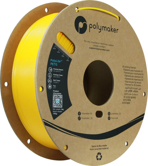 Polymaker Polylite Petg 1,75 Mm 1Kg Gul