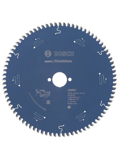 Bosch Expert Sirkelsagblad 235 mm for Aluminium med 80 Tenner Bosch Expert Sirkelsagblad 235 mm for Aluminium med 80 Tenner