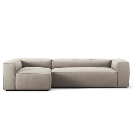 Decotique Grand 4 Seter Sofa Divan Venstre Sandshell Beige
