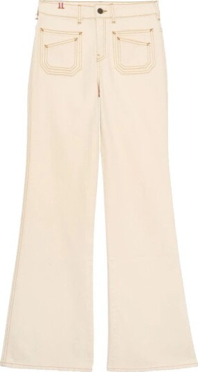 Ines de la Fressange Paris Dame Jeans Beige W31,