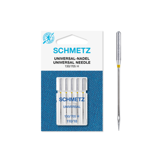 Schmetz Universalnål 110/18 130/705 H, 110/18, 5-pack Schmetz Universalnål 110/18 130/705 H, 110/18, 5-pack