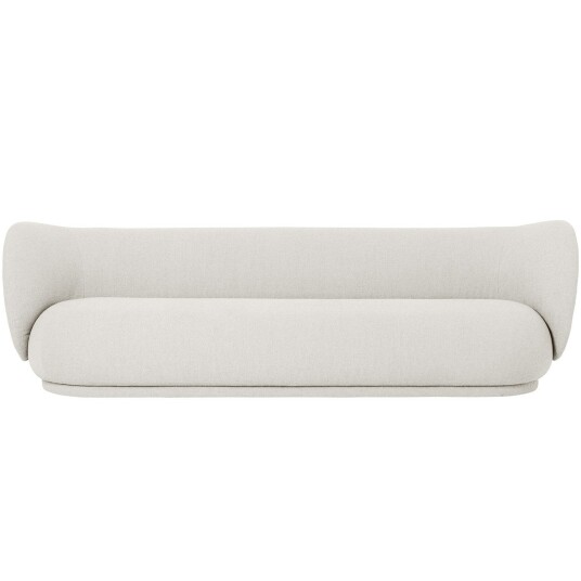 Ferm Living Rico Boucle 4 Seter Sofa Off white Ferm Living Rico Boucle 4 Seter Sofa Off white