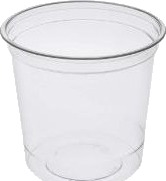 Bæger Deli Pot Rund 500 Ml Ø101xh95mm Rpet Klar,396 Stk/Krt