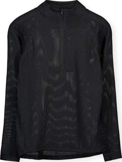 Houdini Men"s Pace Flow Half Zip True Black L