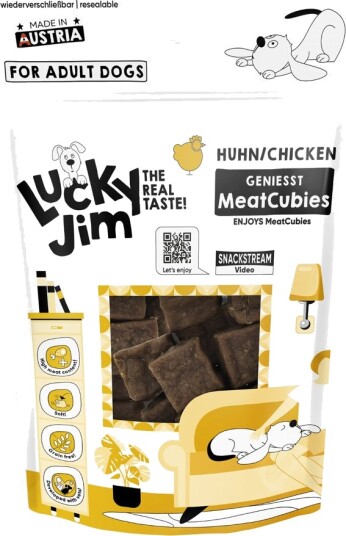 Lucky Jim Meatcubies Kylling 70 G