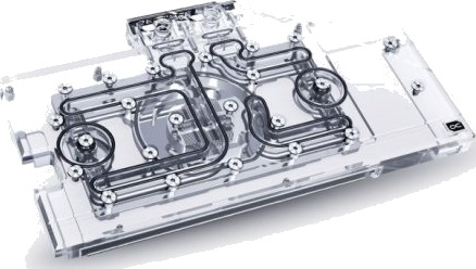 Alphacool Eisblock Aurora GPX N RTX 3070 ROG Strix bakplate 11957