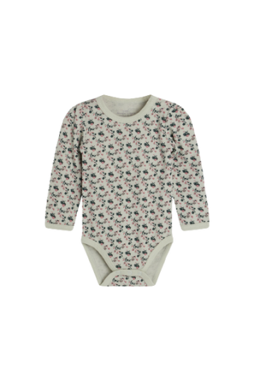 Hust And Claire Hust & Claire Badia Blomst ull/bambus body green foam 74