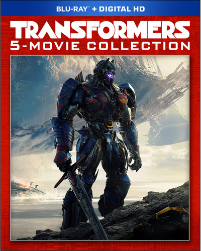 Transformers: The Last Knight 5 Movie Collection Bluray