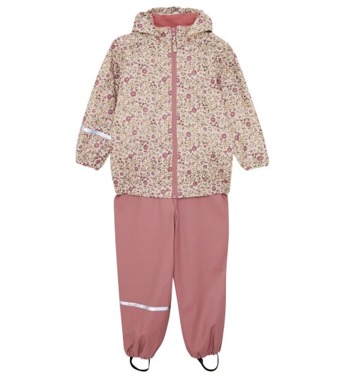 CeLaVi Rainwear Set Aop Pink 100