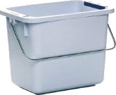 Spand Inventar Vileda 6 Ltr Med 2X4 Farveclips,Stk
