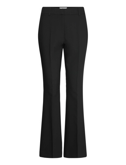 Selected Slfrita Mw Slim Flared Pant Fd Black 44 Selected Slfrita Mw Slim Flared Pant Fd Black 44