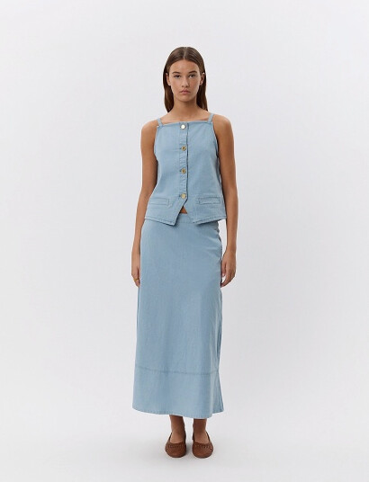 Sofie Schnoor Seliasw Skirt - Blue - 36
