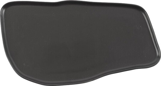 Porsgrunds Porselænsfabrik Natur Organisk fat 30x16 cm Matt Sort Porsgrunds Porselænsfabrik Natur Organisk fat 30x16 cm Matt Sort