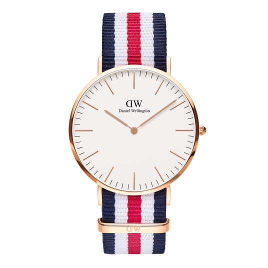 Daniel Wellington DW Watch Classic Canterbury Rose Gold 36mm MIC Daniel Wellington DW Watch Classic Canterbury Rose Gold 36mm MIC