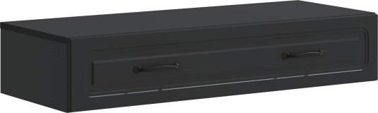 vidaXL Vegghengt Sidebord Svart 87,5 x 34,5 x 17 cm Konstruert tre vidaXL Vegghengt Sidebord Svart 87,5 x 34,5 x 17 cm Konstruert tre