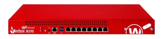 Watchguard Firebox M390 - Sikkerhetsapparat - Med 3 Years Basic Security Suite - 8 Porter - 1Gbe - Ac 90 - 264 V - Watchguard Trade-Up Program Watchguard Firebox M390 - Sikkerhetsapparat - Med 3 Years Basic Security Suite - 8 Porter - 1Gbe - Ac 90 - 264 V - Watchguard Trade-Up Program