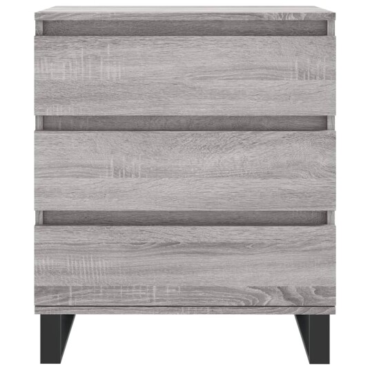 vidaXL Skjenk grå sonoma 60x35x70 cm konstruert tre vidaXL Skjenk grå sonoma 60x35x70 cm konstruert tre