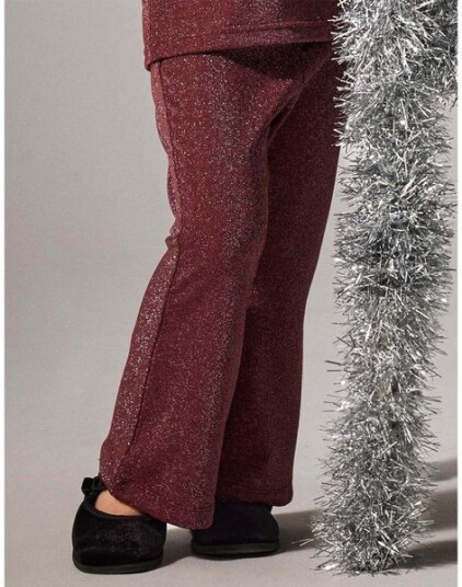 Name It Nmfroisin Bootcut bukse til småbarn Burgundy