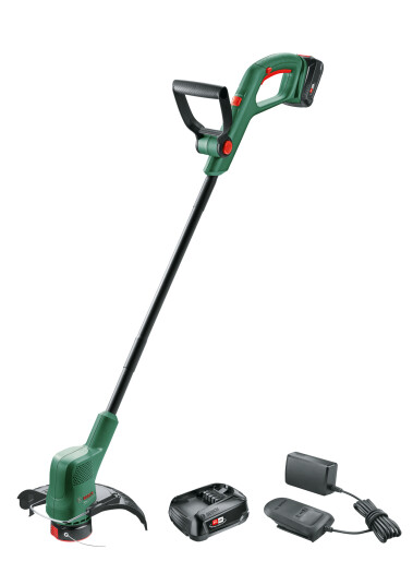 Bosch Battery Powered Grass Trimmer Battery & Charger Included