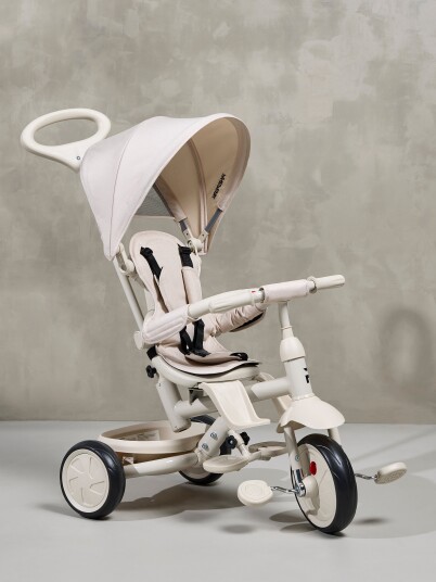 Pinepeak Mono Tri 6 i 1 Trehjulssykkel Beige