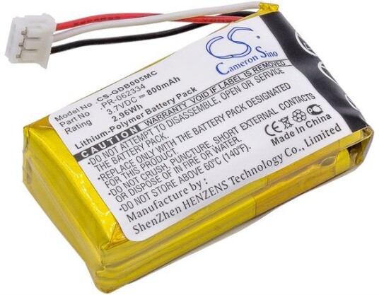 GoPro Batteri (800 mAh 3.8 V) passende til GoPro Hero HWBL1 GoPro Batteri (800 mAh 3.8 V) passende til GoPro Hero HWBL1
